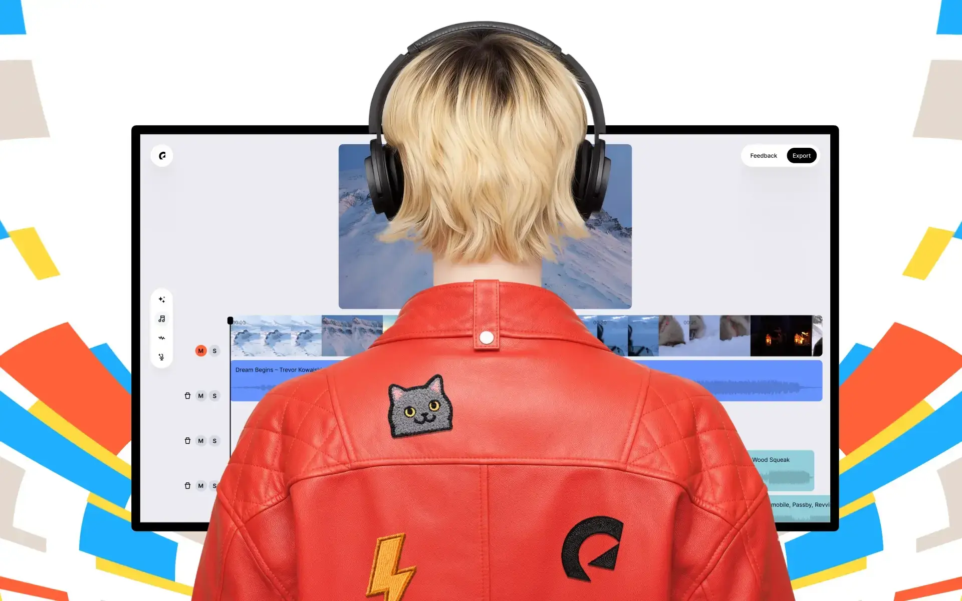person-using-epidemic-sound-studio